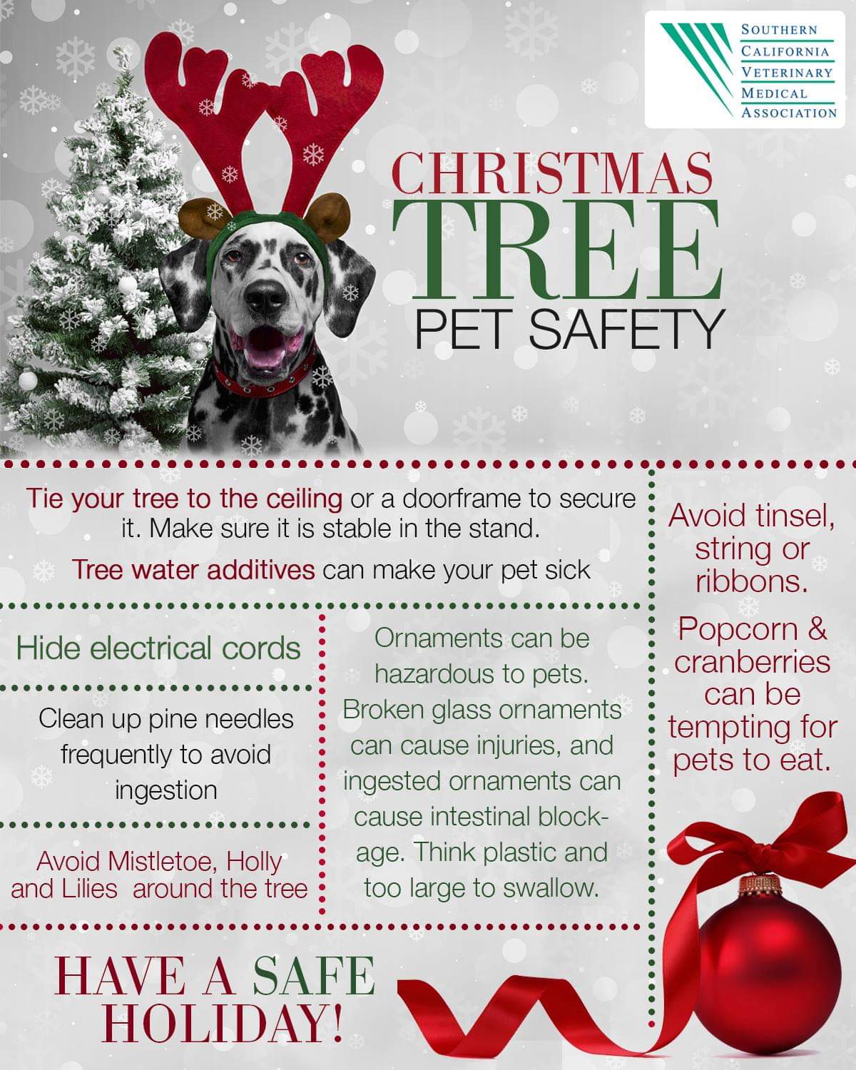 Christmas Tree Pet Safety The Animal Health Foundation The Animal Health Foundation